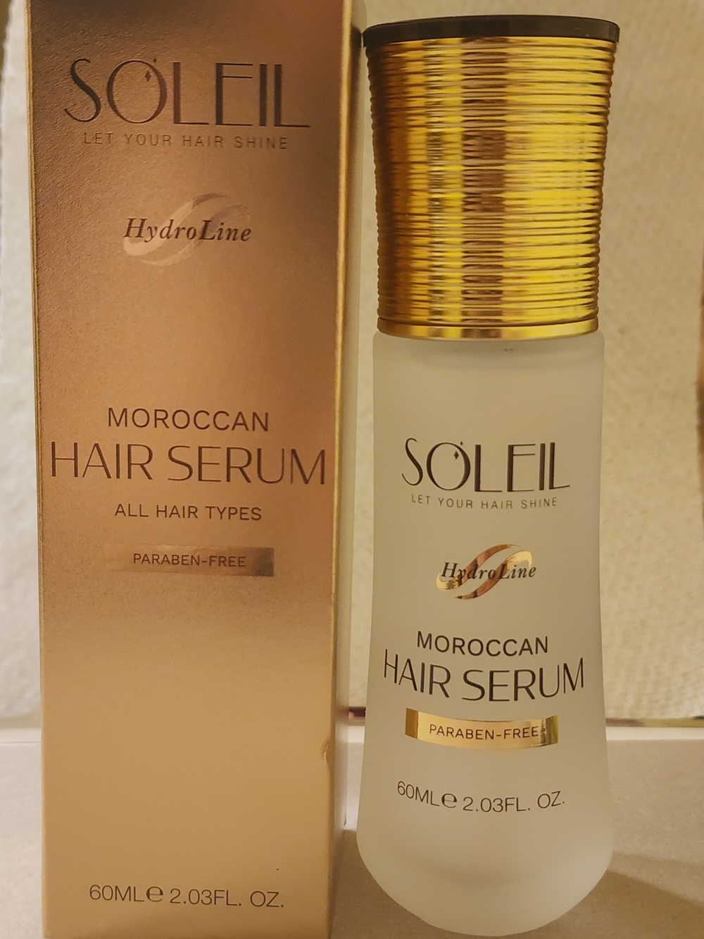 Soleil Moroccan Hair Serum - Gold